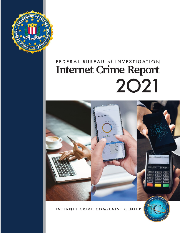 FBI Internet Crime Report 2021